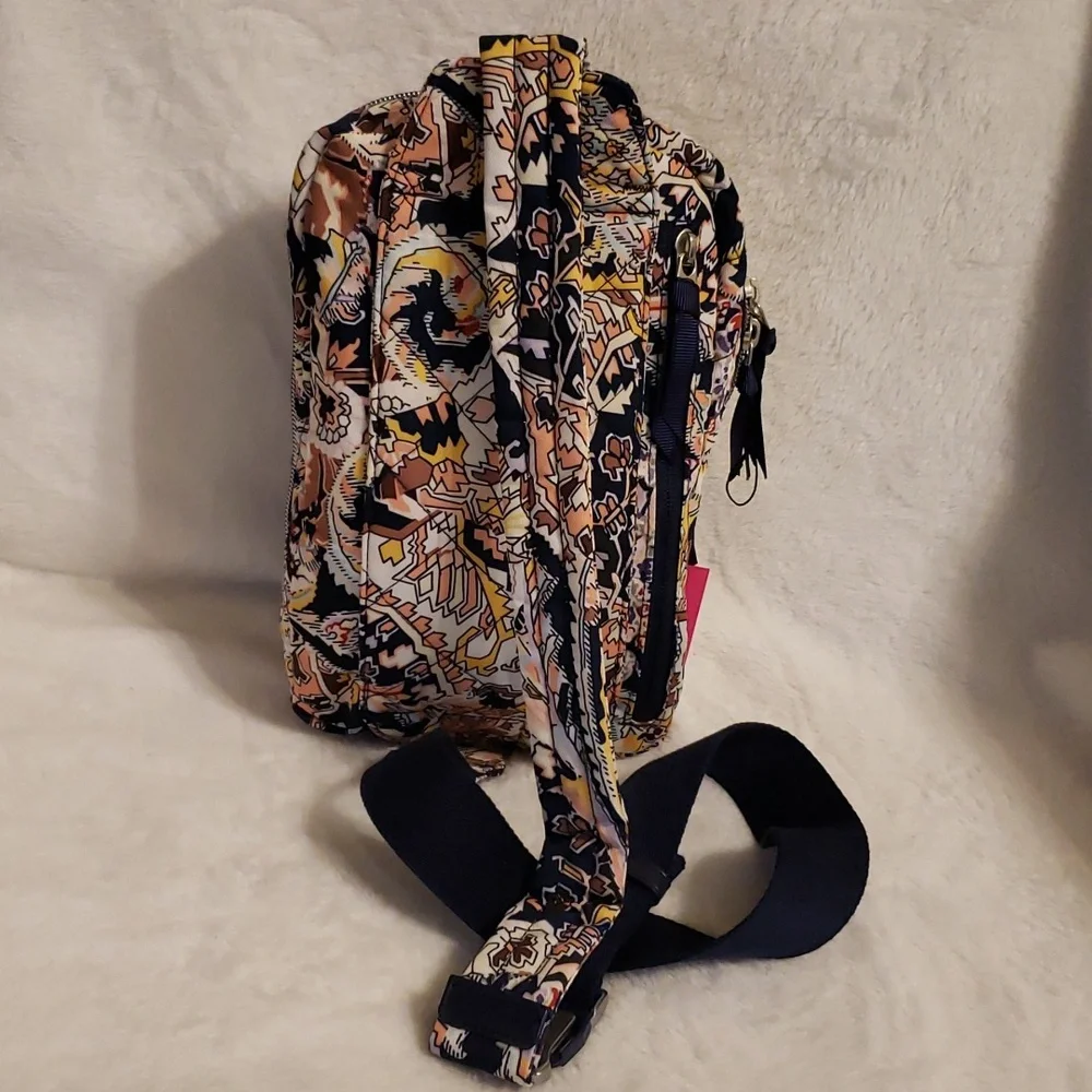 Vera Bradley Women's‎ Performance Twill Utility sling backpack.